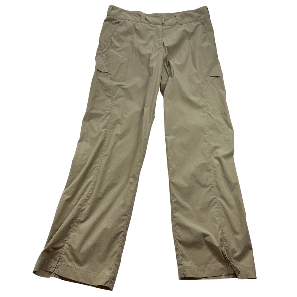 ExOfficio Cargo Travel Pants Khaki Lightweight Quick Dry Hiking Outdoor Women 12